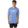 ASICS ΡΙΓΕ ΚΟΝΤΟΜΑΝΙΚΟ ΜΠΛΟΥΖΑ