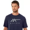 ASICS ΡΙΓΕ ΚΟΝΤΟΜΑΝΙΚΟ ΜΠΛΟΥΖΑ