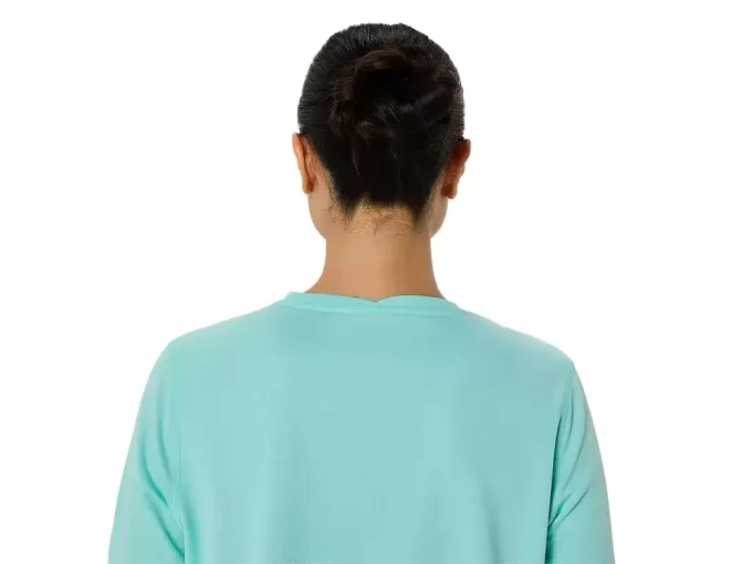 ASICS ΑΣΗΜΙ ΜΠΛΟΥΖΑ ΜΕ ΚΟΝΤΟ ΜΑΝΙΚΙ ASICS ΑΣΗΜΙ ΜΠΛΟΥΖΑ ΜΕ ΚΟΝΤΟ ΜΑΝΙΚΙ