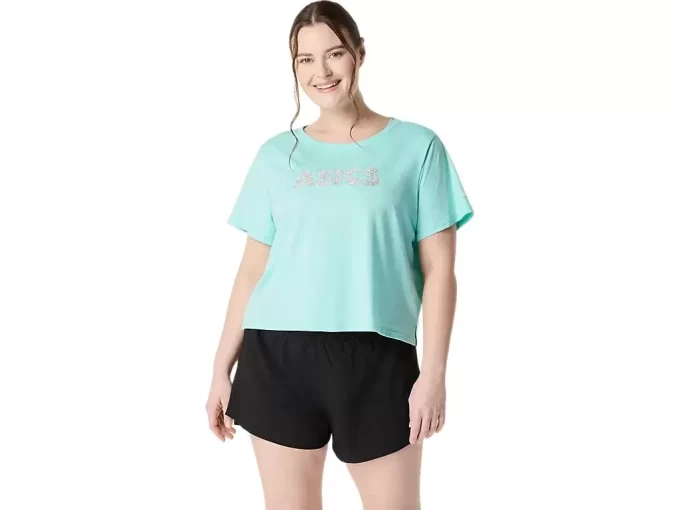 ΓΥΝΑΙΚΕΙΟ ASICS DAISY CROP ΜΕ ΚΟΝΤΟ ΜΑΝΙΚΙ ΤΟΠΟΥΛΟ