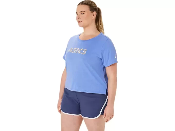 ΓΥΝΑΙΚΕΙΟ ASICS DAISY CROP ΜΕ ΚΟΝΤΟ ΜΑΝΙΚΙ ΤΟΠΟΥΛΟ