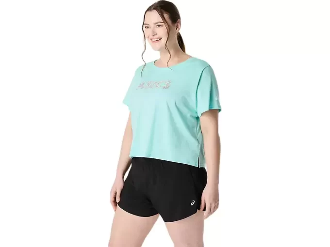 ΓΥΝΑΙΚΕΙΟ ASICS DAISY CROP ΜΕ ΚΟΝΤΟ ΜΑΝΙΚΙ ΤΟΠΟΥΛΟ