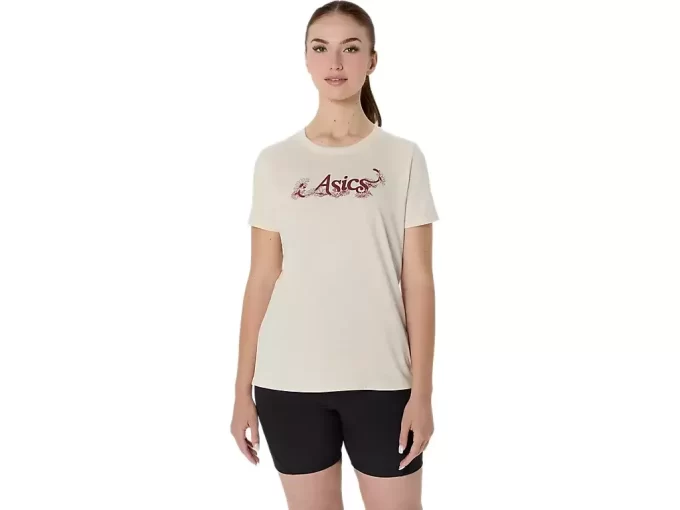 ΓΥΝΑΙΚΕΙΑ ΜΠΛΟΥΖΑ ASICS ΜΕ ΚΟΝΤΟ ΜΑΝΙΚΙ ΜΕ FLORAL SLOGAN ΓΥΝΑΙΚΕΙΑ ΜΠΛΟΥΖΑ ASICS ΜΕ ΚΟΝΤΟ ΜΑΝΙΚΙ ΜΕ FLORAL SLOGAN