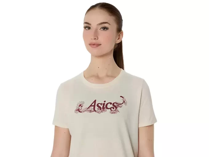 ΓΥΝΑΙΚΕΙΑ ΜΠΛΟΥΖΑ ASICS ΜΕ ΚΟΝΤΟ ΜΑΝΙΚΙ ΜΕ FLORAL SLOGAN ΓΥΝΑΙΚΕΙΑ ΜΠΛΟΥΖΑ ASICS ΜΕ ΚΟΝΤΟ ΜΑΝΙΚΙ ΜΕ FLORAL SLOGAN