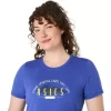 ASICS GSG 77 ΡΕΤΡΟ ΜΠΛΟΥΖΑ ΜΕ ΚΟΝΤΟ ΜΑΝΙΚΙ