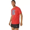 ASICS HIBISCUS SLOGAN TEE ASICS HIBISCUS SLOGAN TEE