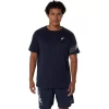 ASICS ICON ΜΠΛΟΥΖΑ ΜΕ ΚΟΝΤΟ ΜΑΝΙΚΙ