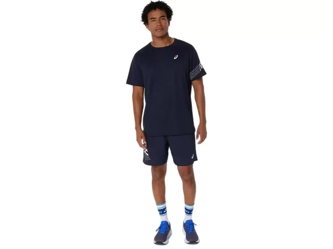 ASICS ICON ΜΠΛΟΥΖΑ ΜΕ ΚΟΝΤΟ ΜΑΝΙΚΙ