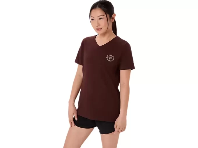 ΓΥΝΑΙΚΕΙΑ ΜΠΛΟΥΖΑ ASICS NATURE ΜΕ V-NECK ΚΑΙ ΚΟΝΤΟ ΜΑΝΙΚΙ ΓΥΝΑΙΚΕΙΑ ΜΠΛΟΥΖΑ ASICS NATURE ΜΕ V-NECK ΚΑΙ ΚΟΝΤΟ ΜΑΝΙΚΙ