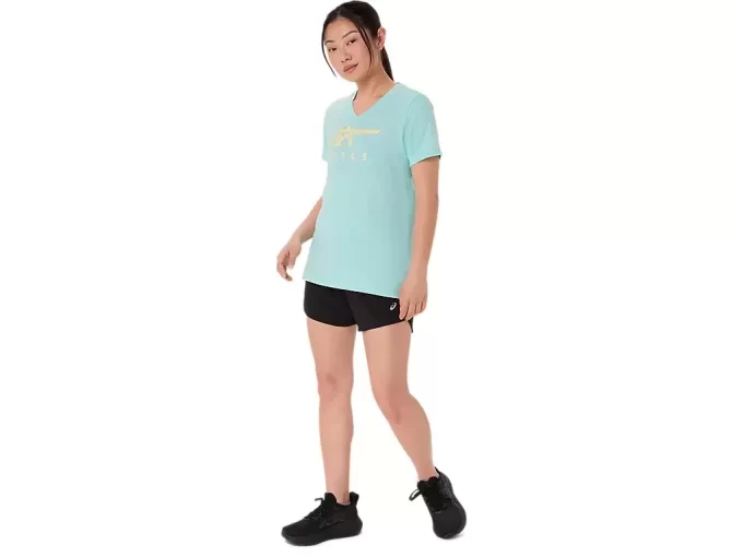 ΓΥΝΑΙΚΕΙΑ ASICS ΡΙΓΕΣ ΜΕ V-NECK ΓΥΝΑΙΚΕΙΑ ASICS ΡΙΓΕΣ ΜΕ V-NECK