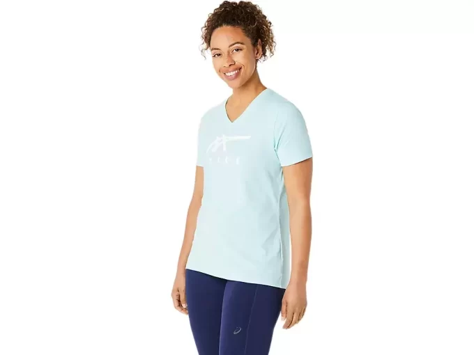 ΓΥΝΑΙΚΕΙΑ ASICS ΡΙΓΕΣ ΜΕ V-NECK ΓΥΝΑΙΚΕΙΑ ASICS ΡΙΓΕΣ ΜΕ V-NECK