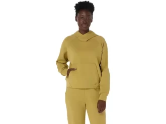 Φούτερ με κουκούλα και πλεκτό ύφασμα για κινήσεις