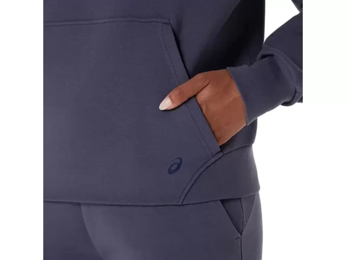 Φούτερ με κουκούλα και πλεκτό ύφασμα για κινήσεις Φούτερ με κουκούλα και πλεκτό ύφασμα για κινήσεις