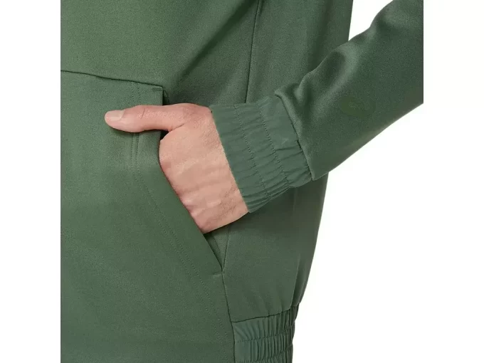 Φούτερ με κουκούλα από βουρτσισμένο φλις Φούτερ με κουκούλα από βουρτσισμένο φλις