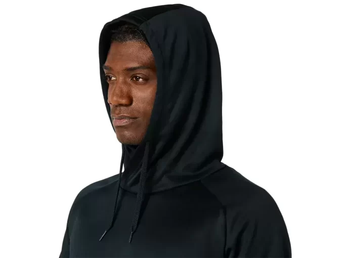 Φούτερ με κουκούλα από βουρτσισμένο φλις Φούτερ με κουκούλα από βουρτσισμένο φλις