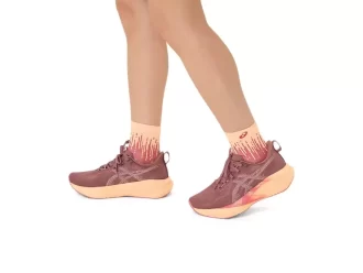 Κάλτσα Performance Run Quarter