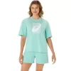 TRAINING CORE ASICS SPIRAL GRAPHIC RELAXED TEE TRAINING CORE ASICS SPIRAL GRAPHIC RELAXED TEE