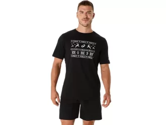UNISEX ASICS HOLIDAY ΚΟΝΤΟΜΑΝΙΚΟ ΜΠΛΟΥΖΑ