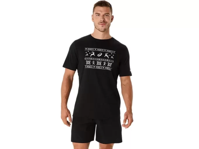 UNISEX ASICS HOLIDAY ΚΟΝΤΟΜΑΝΙΚΟ ΜΠΛΟΥΖΑ