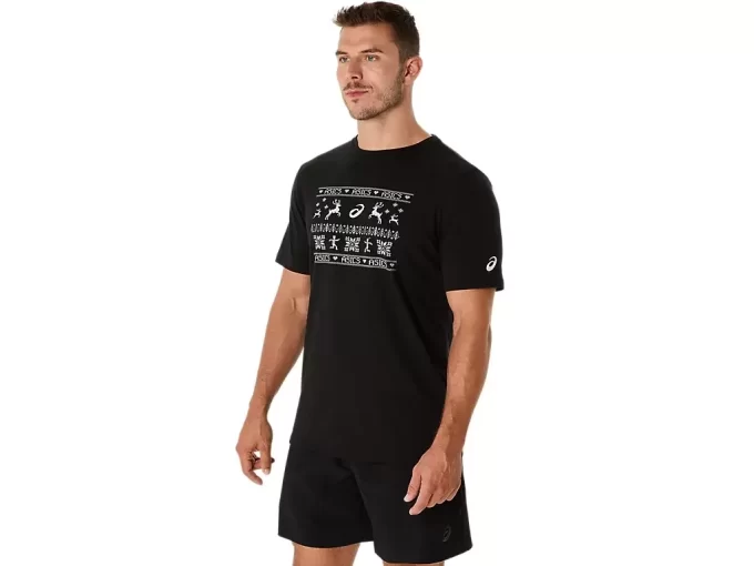 UNISEX ASICS HOLIDAY ΚΟΝΤΟΜΑΝΙΚΟ ΜΠΛΟΥΖΑ