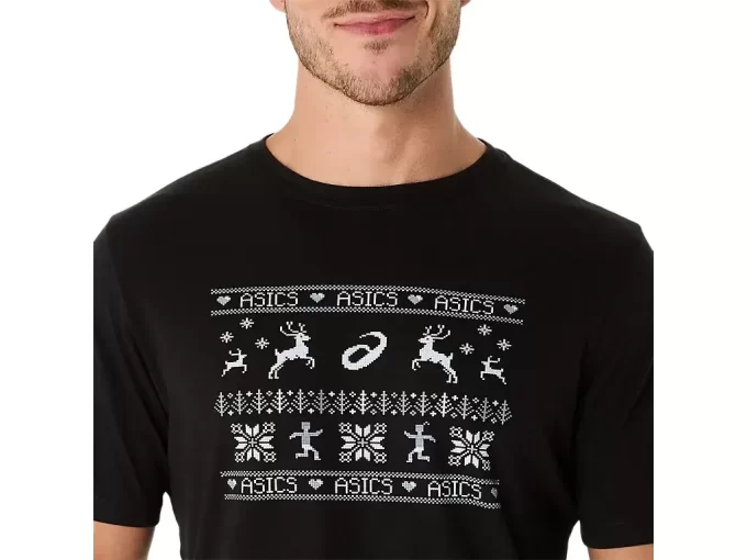 UNISEX ASICS HOLIDAY ΚΟΝΤΟΜΑΝΙΚΟ ΜΠΛΟΥΖΑ