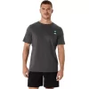 UNISEX ASICS NATURE ΚΟΝΤΟΜΑΝΙΚΟ ΜΠΛΟΥΖΑ