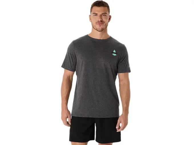 UNISEX ASICS NATURE ΚΟΝΤΟΜΑΝΙΚΟ ΜΠΛΟΥΖΑ
