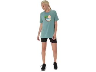 UNISEX ΜΠΛΟΥΖΑ ASICS PALM IN THE SUN ΚΟΝΤΟΜΑΝΙΚΗ