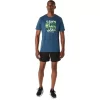 UNISEX ASICS RUN OUTSIDE CLUB ΜΕ ΚΟΝΤΟ ΜΑΝΙΚΙ