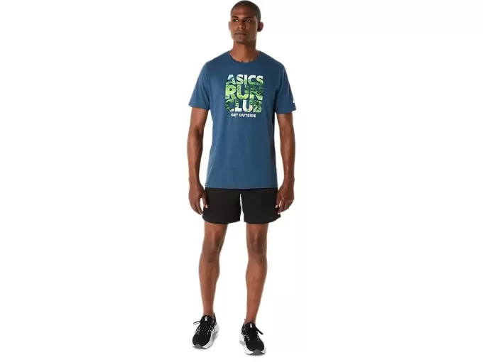UNISEX ASICS RUN OUTSIDE CLUB ΜΕ ΚΟΝΤΟ ΜΑΝΙΚΙ