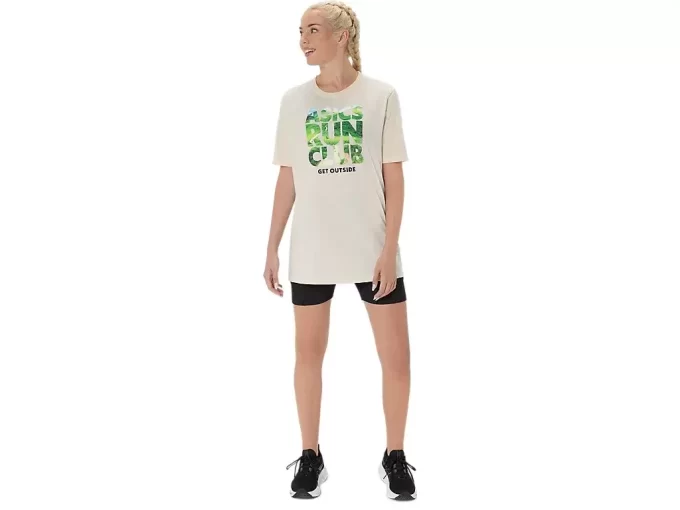 UNISEX ASICS RUN OUTSIDE CLUB ΜΕ ΚΟΝΤΟ ΜΑΝΙΚΙ