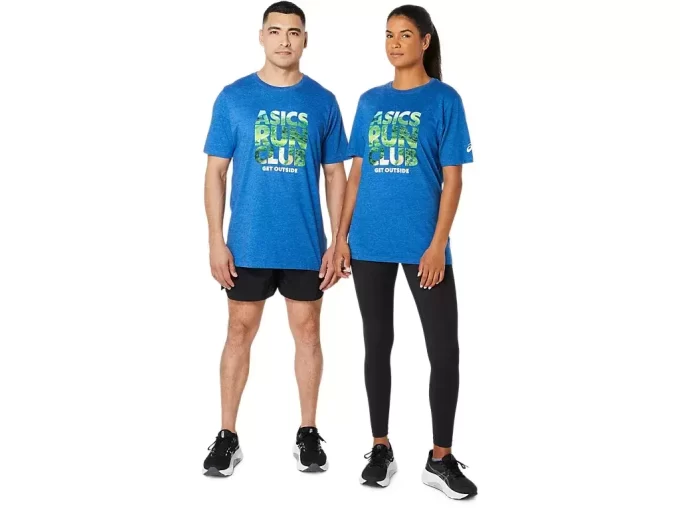 UNISEX ASICS RUN OUTSIDE CLUB ΜΕ ΚΟΝΤΟ ΜΑΝΙΚΙ