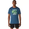 UNISEX ASICS RUN OUTSIDE CLUB ΜΕ ΚΟΝΤΟ ΜΑΝΙΚΙ