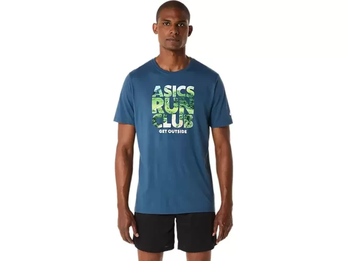UNISEX ASICS RUN OUTSIDE CLUB ΜΕ ΚΟΝΤΟ ΜΑΝΙΚΙ