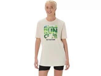 UNISEX ASICS RUN OUTSIDE CLUB ΜΕ ΚΟΝΤΟ ΜΑΝΙΚΙ