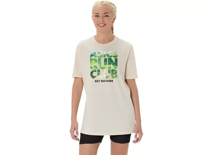 UNISEX ASICS RUN OUTSIDE CLUB ΜΕ ΚΟΝΤΟ ΜΑΝΙΚΙ