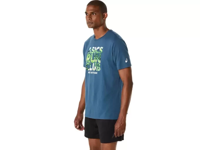 UNISEX ASICS RUN OUTSIDE CLUB ΜΕ ΚΟΝΤΟ ΜΑΝΙΚΙ
