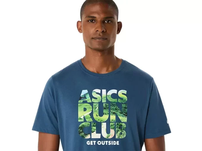 UNISEX ASICS RUN OUTSIDE CLUB ΜΕ ΚΟΝΤΟ ΜΑΝΙΚΙ