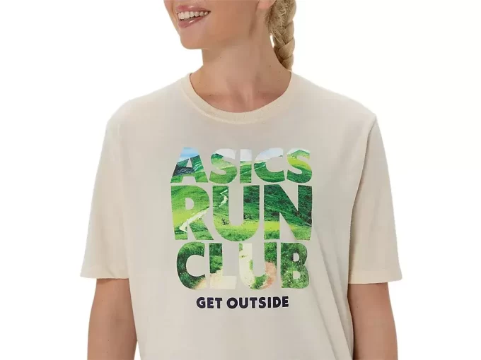 UNISEX ASICS RUN OUTSIDE CLUB ΜΕ ΚΟΝΤΟ ΜΑΝΙΚΙ