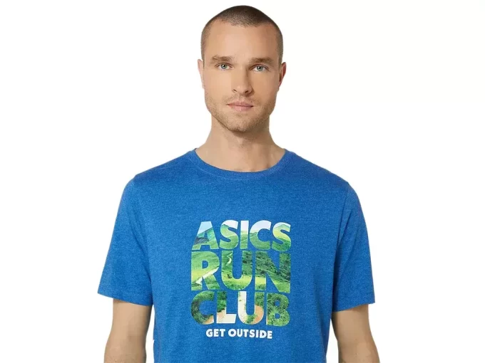 UNISEX ASICS RUN OUTSIDE CLUB ΜΕ ΚΟΝΤΟ ΜΑΝΙΚΙ