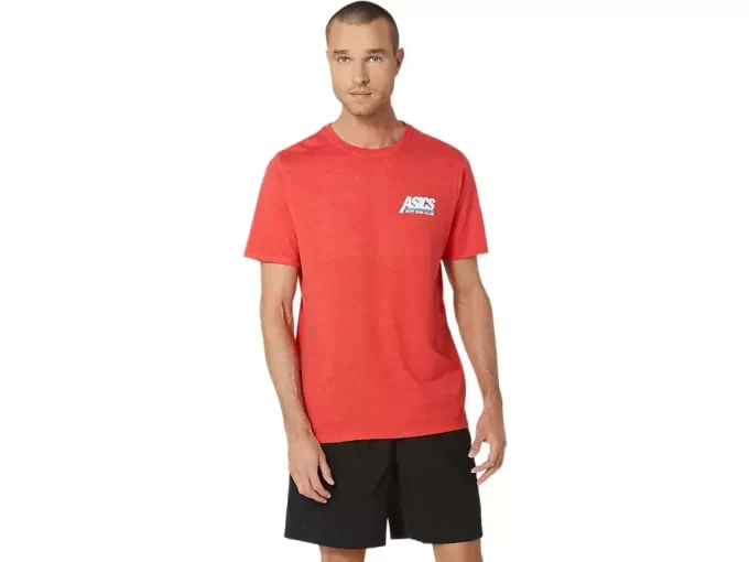 UNISEX ASICS SMSB 1977 RUN CLUB ΚΟΝΤΟΜΑΝΙΚΟ ΜΠΛΟΥΖΑ