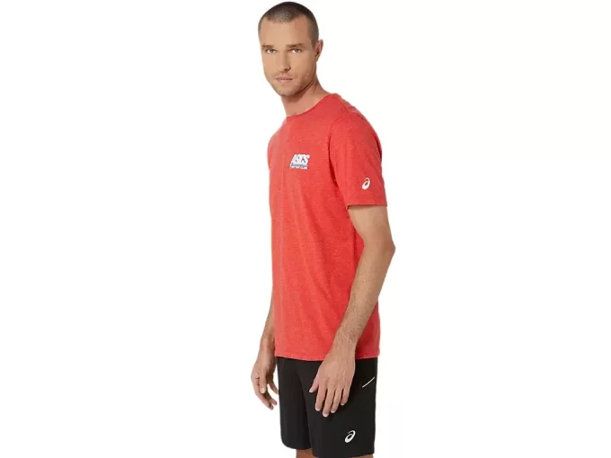 UNISEX ASICS SMSB 1977 RUN CLUB ΚΟΝΤΟΜΑΝΙΚΟ ΜΠΛΟΥΖΑ