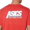 UNISEX ASICS SMSB 1977 RUN CLUB ΚΟΝΤΟΜΑΝΙΚΟ ΜΠΛΟΥΖΑ
