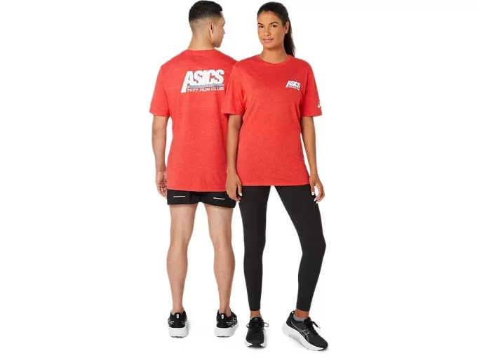 UNISEX ASICS SMSB 1977 RUN CLUB ΚΟΝΤΟΜΑΝΙΚΟ ΜΠΛΟΥΖΑ